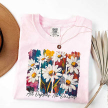 All Oopsies No Daisies Spring Floral T-Shirt