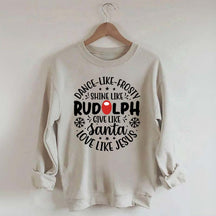 Shine Like Rudolph Heathered Sweatshirt