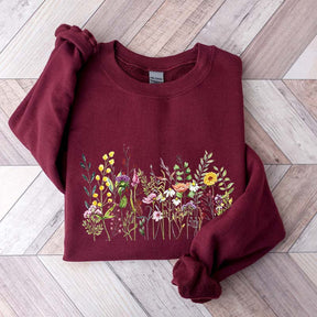 Vintage Pastel Floral Cute Sweatshirt