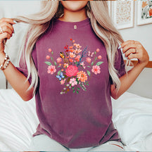 Cute Mothers Day Wildflower T-Shirt