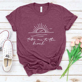Take Me To The Beach Cute T-Shirt
