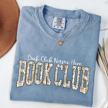 Custom Book Club Comfort Colors T-Shirt