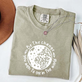 Be the Change You Wish To See Plant T-Shirt