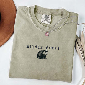 Comfort Colors Mildly Feral Possum T-Shirt