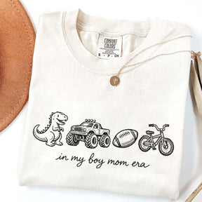 In My Boy Mom Era Football Monster Truck T-Shirt