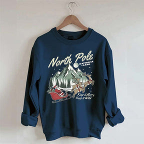 North Pole National Park Christmas Sweatshirt