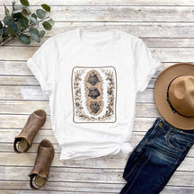 Bible Verse Three Hearts of the Holy Family T-Shirt