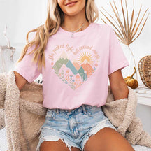 Hiking Wildflower Outdoorsy T-Shirt