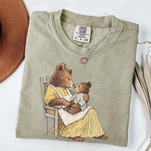 Vintage Storybook Bear Cub T-Shirt