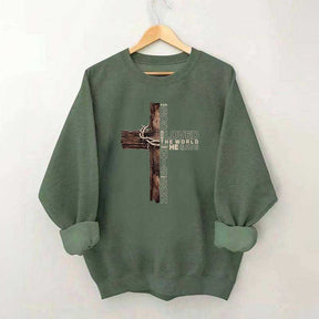 For God So Loved The World That He Gave His Only Son Sweatshirt