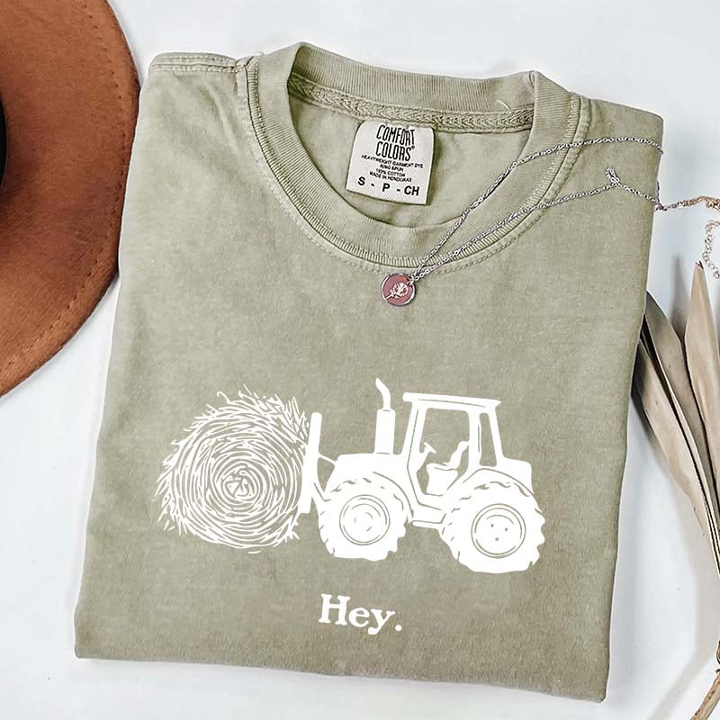 Funny Tractor Hay Pun T-Shirt