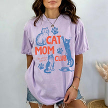 Cat Mom Club T-Shirt