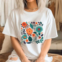 Comfort Colors  Aesthetic Wildflower Vintage T-Shirt