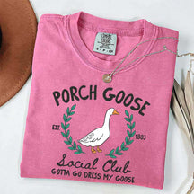 Porch Goose Social Club Est 1983 T-Shirt