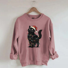 Cat Christmas Sweatshirt