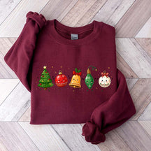 Cute Christmas Xmas Tree Sweatshirt