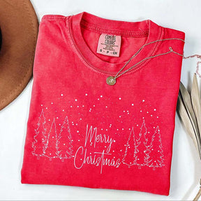 Xmas Graphic Merry Christmas T-Shirt