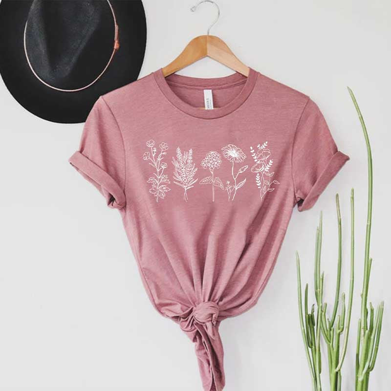 Ladies Best Friend Botanical T-Shirt