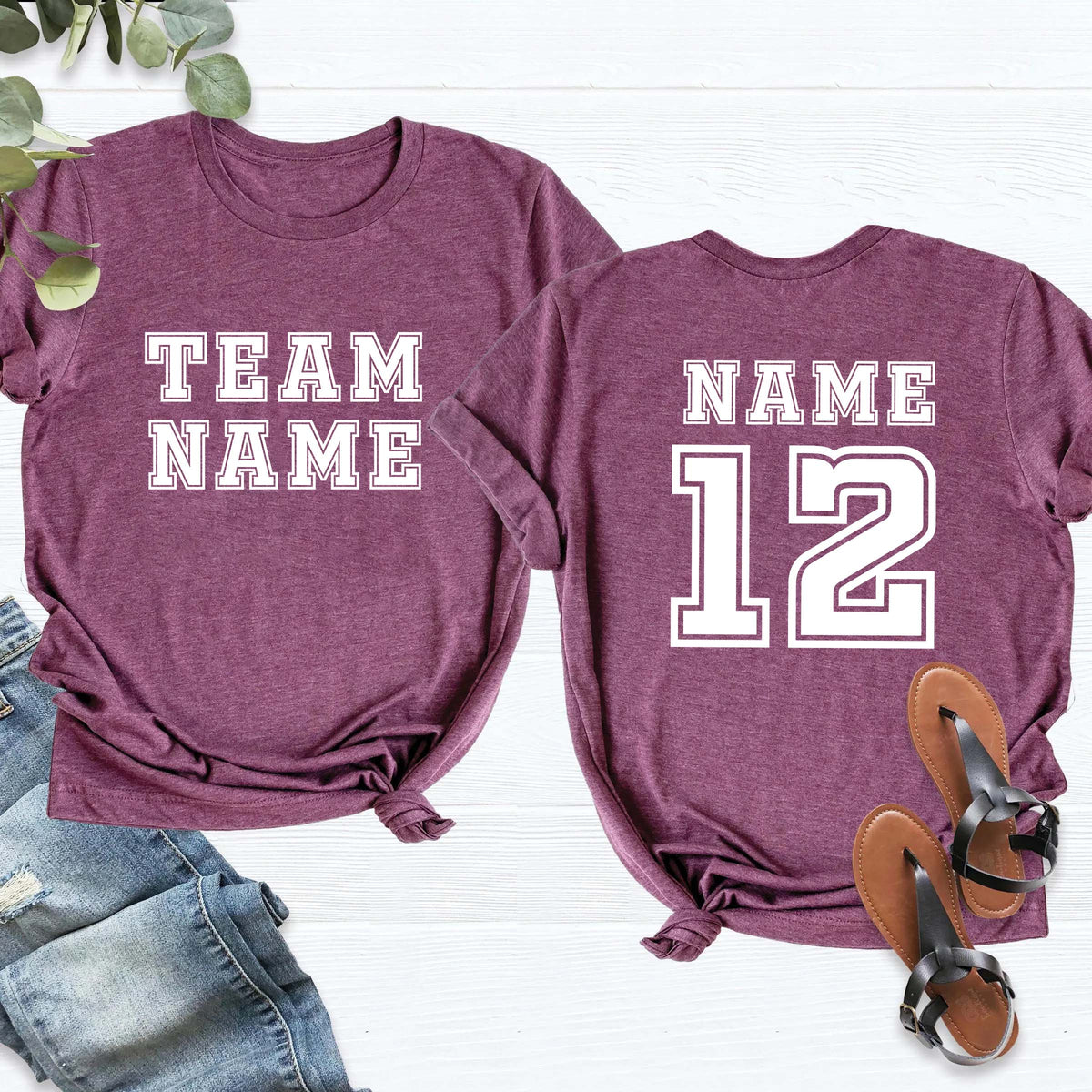 Custom Sports Team T-Shirt