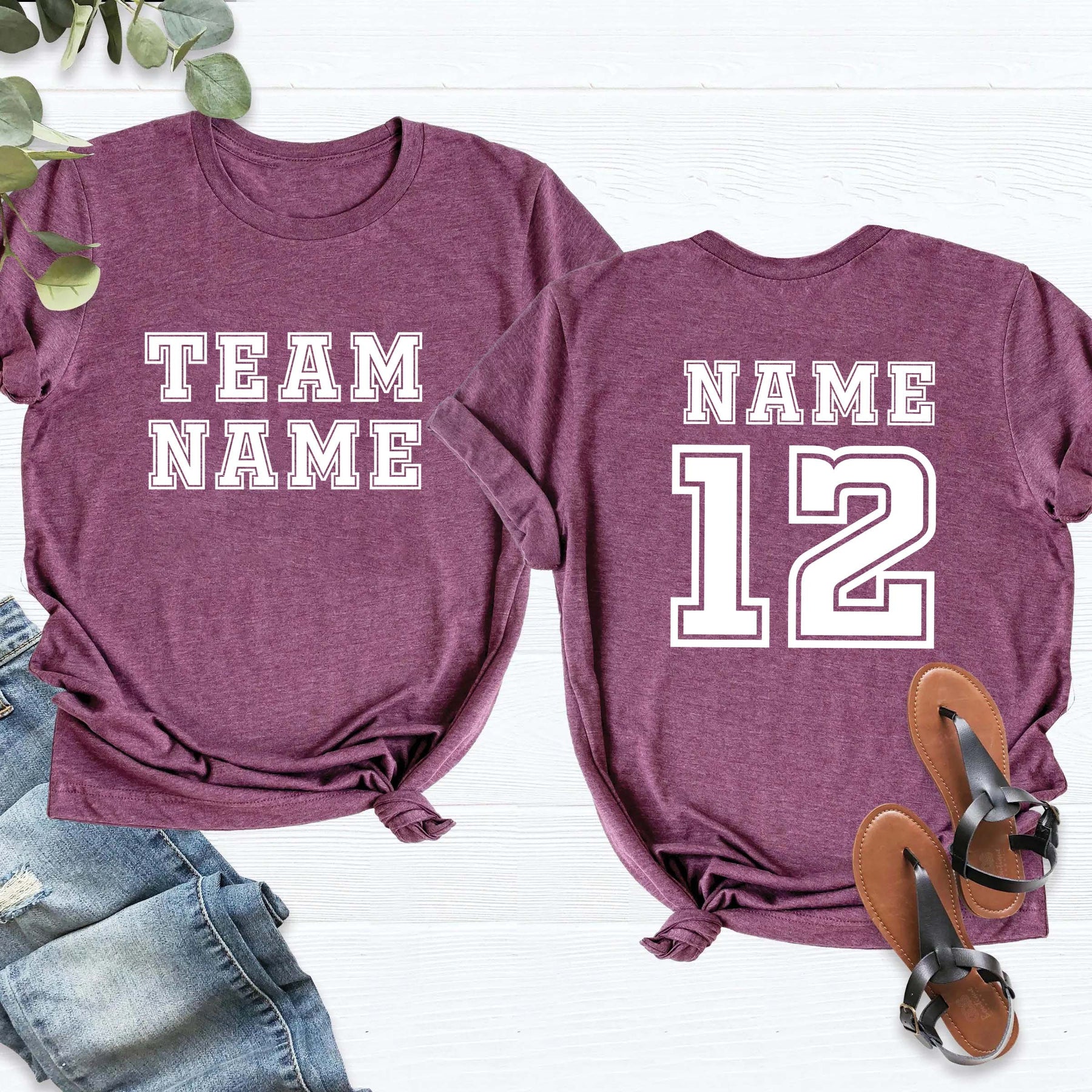 Custom Sports Team T-Shirt