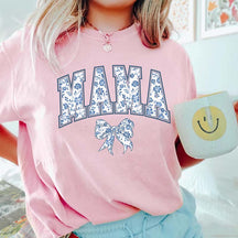 Cute Mama Blue Ribbon T-Shirt