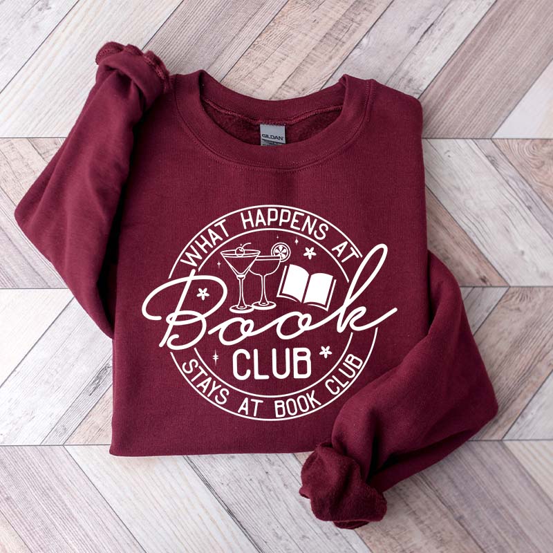 Funny Reading Club Or Book Lover Sweatshirt