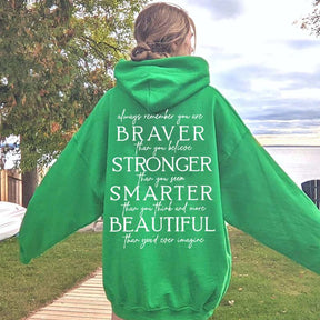 Always Remember You Are Braver Hoodie