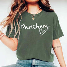 Custom Team Name with Heart T-Shirt
