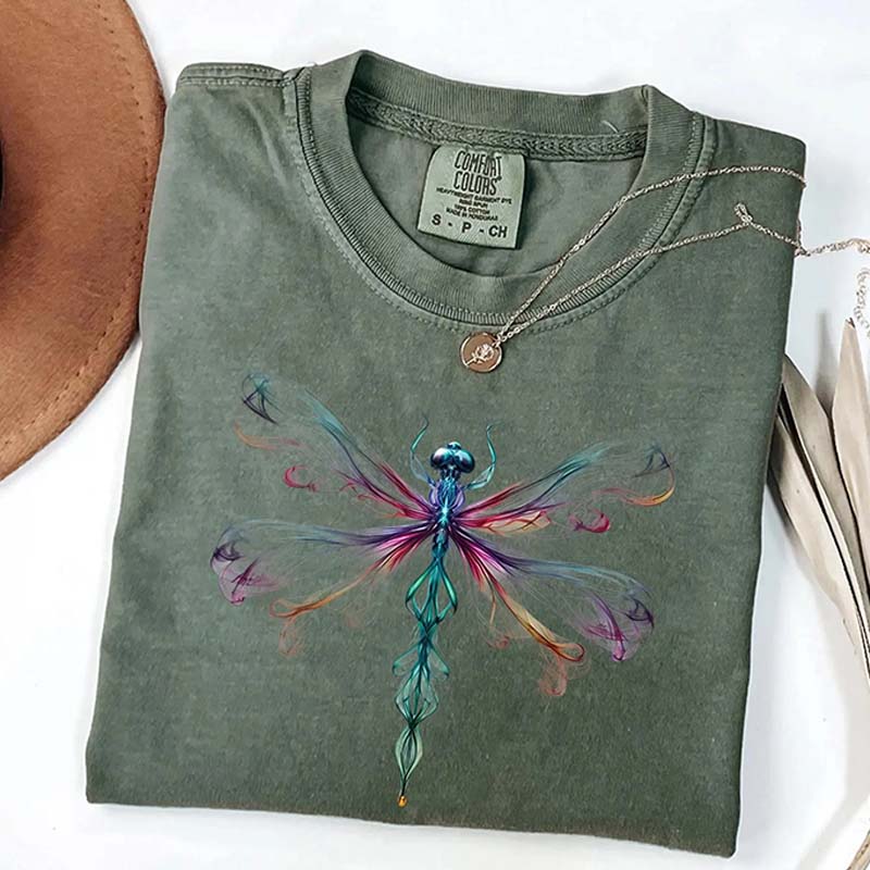 Comfort Color Bright Golden Dragonfly T-Shirt