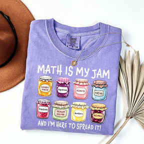 Math is My Jam Mathematician T-Shirt