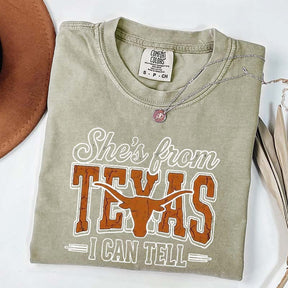 She's From Texas I Can Tell T-Shirt