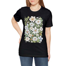 Boho Wildflower Daisy  Nature Aesthetic T-Shirt