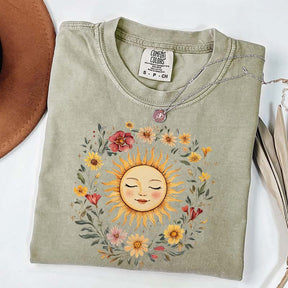Retro Sunflower Summer Vibes T-Shirt