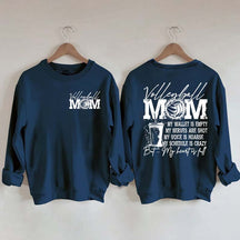 Volleyball Mom My Wallet is Empty Sweatshirt
