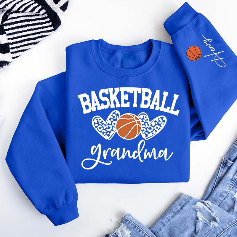 Customized Basketball Grandma Sweatshirt