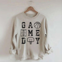 Retro Basketball Mom Game Day Sweatshirt