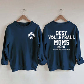 Busy Volleyball Mom Club Sweatshirt