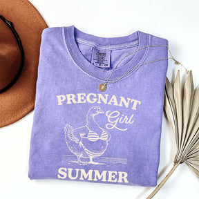 Pregnant Girl Summer T-Shirt
