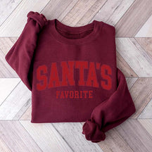 Santas Favorite Christmas Sweatshirt