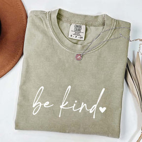 Inspirational Be Kind Heart Minimalist T-Shirt