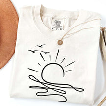 Boho Summer Sun Ocean T-Shirt