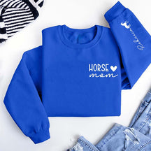 Custom Horse Rider Mom Sweatshirt