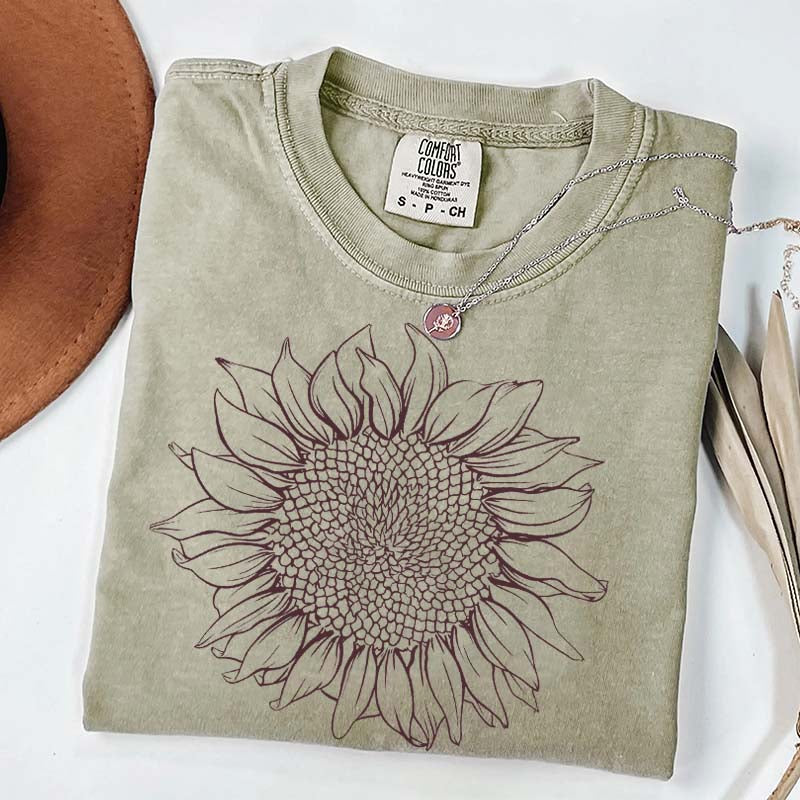 Comfort Colors Sunflower T-Shirt