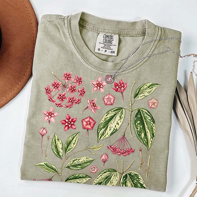 Hoya Carnosa Houseplant Lover T-Shirt