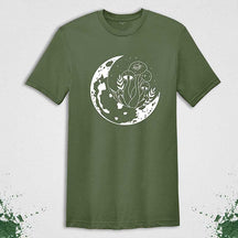 Witchy Mushroom Moon Phase T-Shirt