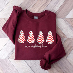 Retro Oh Christmas Tree Sweatshirt