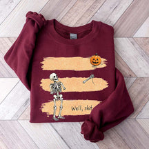 Funny Skeleton Lost Balloon Sweatshirt