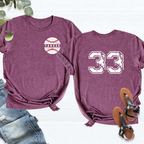 Personalized baseball Number & Name T-Shirt