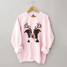 Border Collie Christmas Sweatshirt