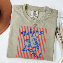 Mahjong Social Club Funny T-Shirt